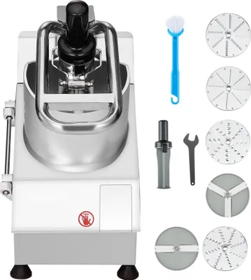 Obrázok produktu pre Kuchynský robot Krájač na zeleninu - 6 nožov z nehrdzavejúcej ocele - Krájač na zeleninu - Multifunkčné kuchynské spotrebiče - Krájanie, plátkovanie a strúhanie