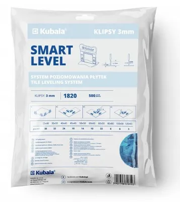 Produktbild von Kubala 1820 Nivelliersystem Klips 3mm 500 Stück
