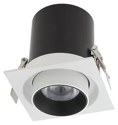 Imagen del producto de ARELUX XSLIDE REC. Instalación DALI, 1x12W, 220-240V AC, CRI 90, IP20, UGR <10, 38 grados, 4000K