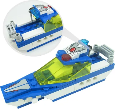 Image de Jouets de construction modèle réduit Navette spatiale Navire de guerre Char modèle réduit Jouets de déformation pour enfants - Type F