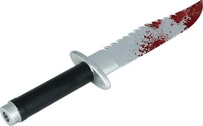 Produktbild von Halloween Dieb Machete Blutspritzer Dunkle Geheimnisse Scary Deko Effektvoller Look Furchteinflößend Unheimlich Requisiten Halloweenparty Accessoire, Farbe: Mehrfarbig