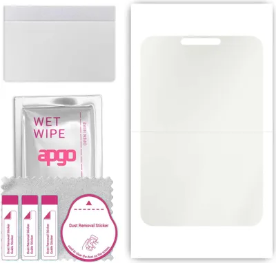 Produktbild von apgo Hydrogel Schutzfolie, Matt, kompatibel mit Nokia 8000 4G, flexibele Displayschutzfolie, Folie mit Positionierhilfe, Anti-Fingerprint, kratzfest, einfache Montage