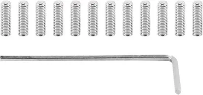 Produktbild von Gitarrenbrücke-Set mit 12 Höhenverstell-Schrauben