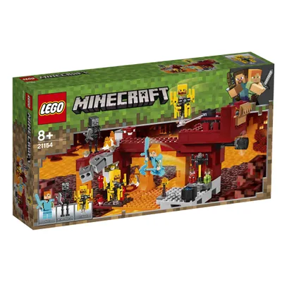 Zdjęcie produktu dla LEGO Minecraft The Blaze Bridge Building Set, Zestaw do budowania, 8 lat(a), 372 szt., 566 g