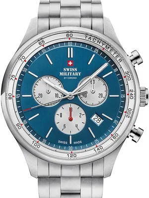 Produktbild von Swiss Military SM34081.03 Chronograph Herrenuhr 42mm 10ATM