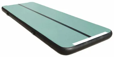 Imagen del producto de KIK KX2784_1. Colchoneta de gimnasia Air Track, 300 x 100 x 10 cm, color verde