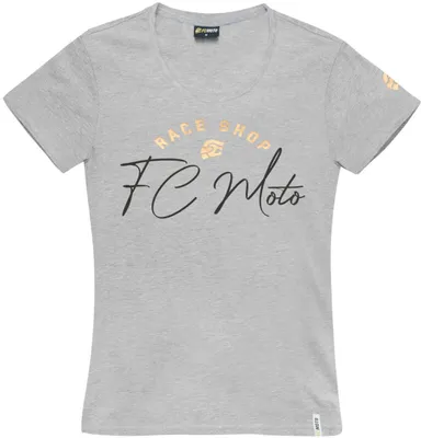 Immagine prodotto di Maglietta FC-Moto FCM-Sign-T da donna, grigio chiaro, L