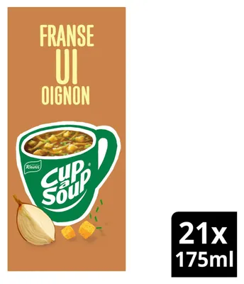 Obrázok produktu pre Unox Cup-a-Soup Francúzska cibuľová polievka Balenie po 21, 273 g – Rýchla polievka