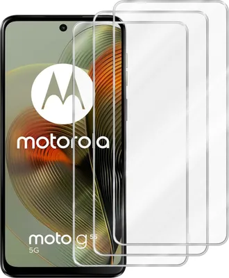 Produktbild von Cadorabo 3x Panzer Schutz Glas für Motorola Moto G55 3 Stück Schutzfolie in Ultra-Klar Hüllen freundlich - Gehärtetes (Tempered) Glas Dipslayschutz Folie in 9H Härte Anti Kratzer