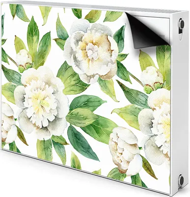 Produktbild von Magnet Heizkörper-Abdeckung Verkleidung Abdeckung Heizkörperabdeckung 90x60 cm  - Peonish