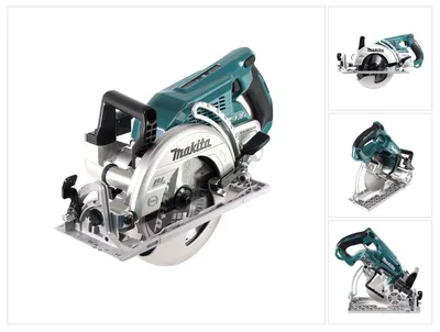 Obrázek produktu pro Makita DRS780Z, Černá, Modrá, Bezkartáčový, 18,5 cm, 5100 ot/min, 6,5 cm, 3 cm