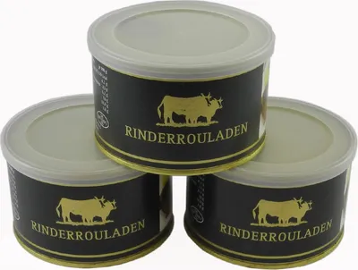Produktbild von Rinderrouladen von der BESH (3 Dosen à 400 g)