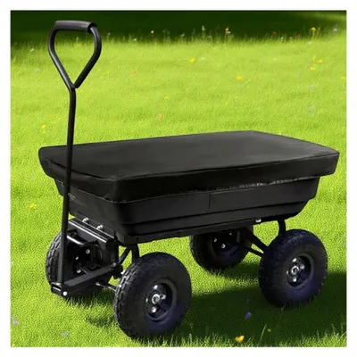 Produktbild von Schutzhaube für Outdoor-Wagen | Klappbarer Transportwagen mit Regenschutz | UV-Schutz Abdeckung für Garten, Terrasse und Hof