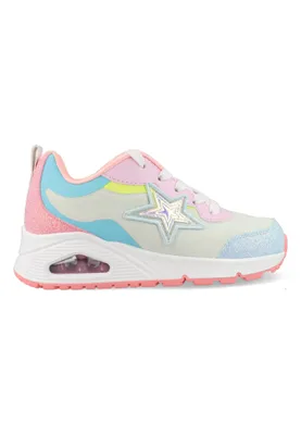 Produktbild von Skechers Uno - Starry Vibe Sneakers Laag - Licht blauw - Maat 38