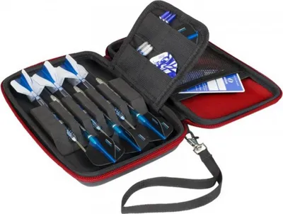 Produktbild von Harrows - Dart-Tasche "Blaze Pro" CS412 (Einheitsgröße) (Schwarz/Rot)
