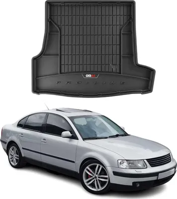 Immagine prodotto di OMAC rivestimento del bagagliaio in gomma per VW Passat B5 1996-2005 notchback TPE nero