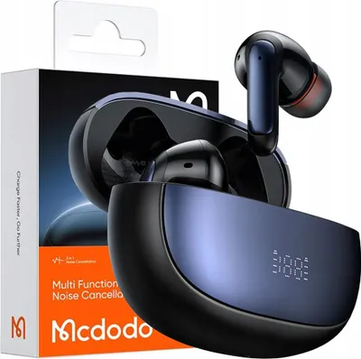 Zdjęcie produktu dla Mcdodo Słuchawki Bezprzewodowe Dokanałowe Bluetooth Enc Anc Redukcja Hałasu