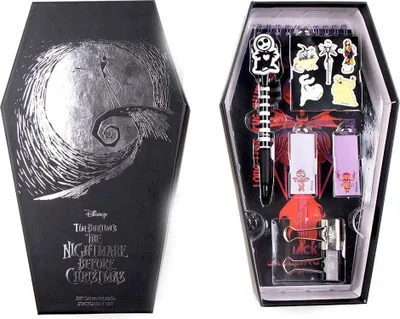 Immagine prodotto di Set di cancelleria Nightmare Before Christmas, collezione da 10 pezzi
