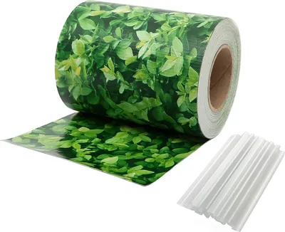 Produktbild von Sichtschutzfolie Gartenzaun, 35 m x 19 cm, 450 g/m², für Garten, beidseitig, 20 Clips, UV-beständig