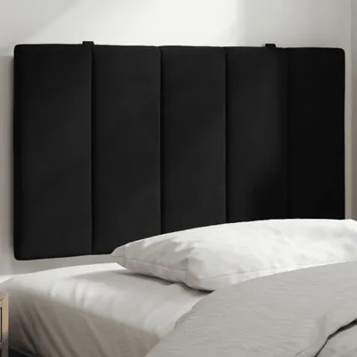 Produktbild von Kopfteil-Kissen Schwarz 80 cm Samt 374645
