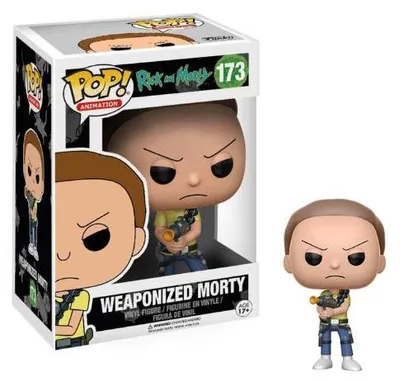 Produktbild von FUNKO Pop! Animation: Rick And Morty - Weaponized Morty, Sammelfigur, Cartoon