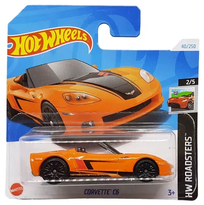 Productafbeelding van Miniatuur Auto - Corvette C6 - Oranje