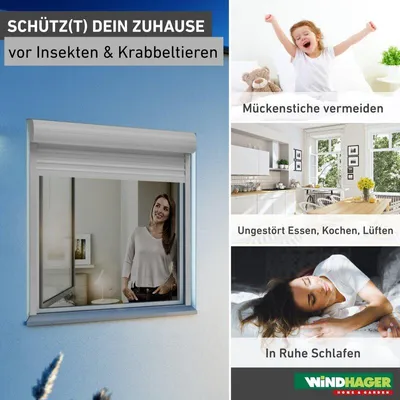 Produktbild von Fliegengitter Rahmenfenster Ultra Flat