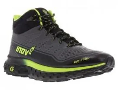 Produktbild von Inov-8 ROCFLY G 390 M (S) grau/schwarz/gelb UK 6,5 Schuhe