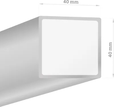 Produktbild von Zaunpfosten 4 x 4 cm - Länge: 120cm