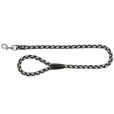 Obrázek produktu pro Trixie Cavo Reflect Leine - 1 m - Schwarz / L-XL
