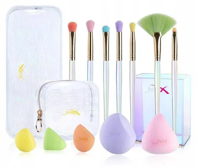 Produktbild von Jessup Make-up Set T319 Colorful Pinselset