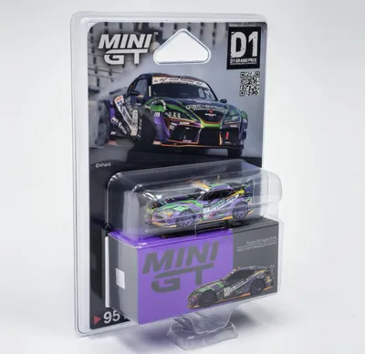 Immagine prodotto di Toyota GR Supra KUHL 2021 D1GP EVANGELION RACING - BLISTR - Mini GT 1:64