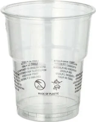 Immagine prodotto di Bicchiere R-PET 0,2 l Ø 7,8 cm - 8,9 cm cristallino