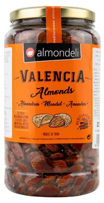 Immagine prodotto di Mandorle tostate Almondeli Valencia 910 g – Snack croccante dalla Spagna