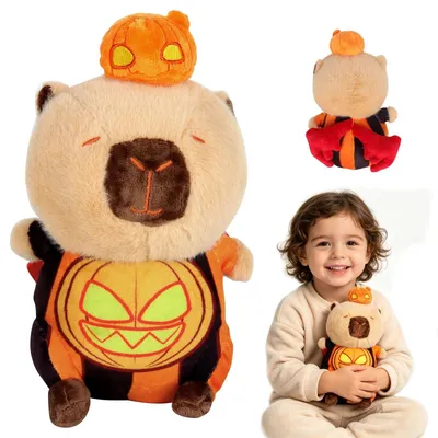 Immagine prodotto di Peluche di capibara - 23 cm - Marrone