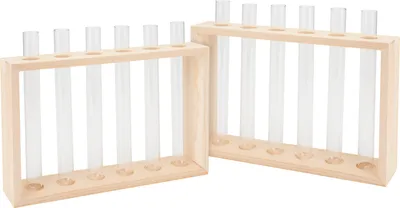 Produktbild von VBS Vasen Reagenzglashalter "Cube", 2 Stück