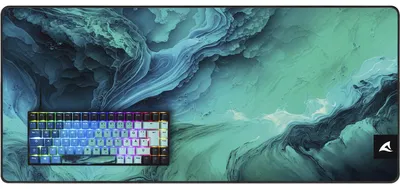 Zdjęcie produktu dla Sharkoon SKILLER SGK50 S3 Ultimate Rev2 turkusowy/niebieski PL layout