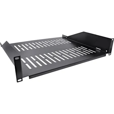 Obrázok produktu pre InLine 19111K, Polica pre rack, SPCC, Oceľ, Čierna, 1,96 kg