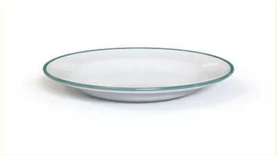 Produktbild von Origin Outdoors Emaille Teller 26 cm ocean flach