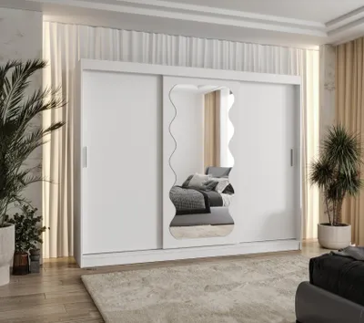 Produktbild von Kleiderschrank 250 cm ROZANA - weiß
