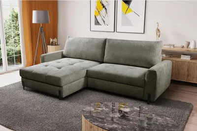 Zdjęcie produktu dla MEBAS MEBLE Narożnik Naomi | Eden 12 | Lewy | Funkcja spania
