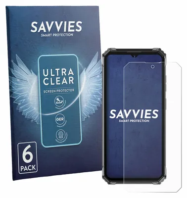 Produktbild von 6x Für Oukitel G7 Schutzfolie Savvies Displayschutz Display Schutz Folie Klar Transparent
