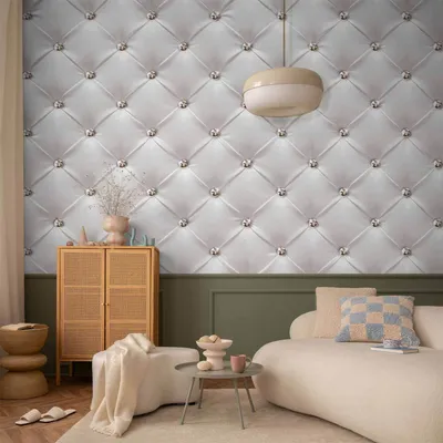 Immagine prodotto di Murale in tessuto non tessuto - motivo White Elegance 400x280 cm f-B-0039-a-a
