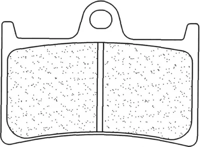 Produktbild von Cl Brakes 2361c60 Sinterbremsbeläge Silber  Silber One Size