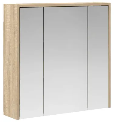 Immagine prodotto di Armadietto a specchio da bagno vidaXL in rovere Sonoma 63,5 x 16 x 62,5 cm