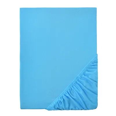Produktbild von Mikrofaser Spannbettlaken Spannbetttuch in vielen Größen und Farben, 200x220cm Türkis