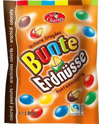 Produktbild von SirCharles Bunte Erdnüsse 180 g