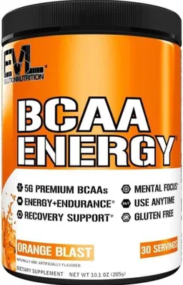 Produktbild von EVL Nutrition BCAA Energy - 252-390g-Dose Orange Blast