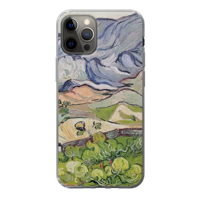 Produktbild von MuchoWow® Handyhülle Schutzhülle Hülle für iPhone 13 Pro Die Alpen - Vincent van Gogh Silikon Softcase Handy Hülle - Handy-Tasche