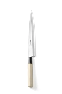 Zdjęcie produktu dla HENDINóż w stylu japońskim do sashimi, jasne drewno, (dł.) 335 mm